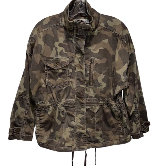 Anthropologie | Marrakech Camo Utility Jacket Size Medium - Picture 8 of 8